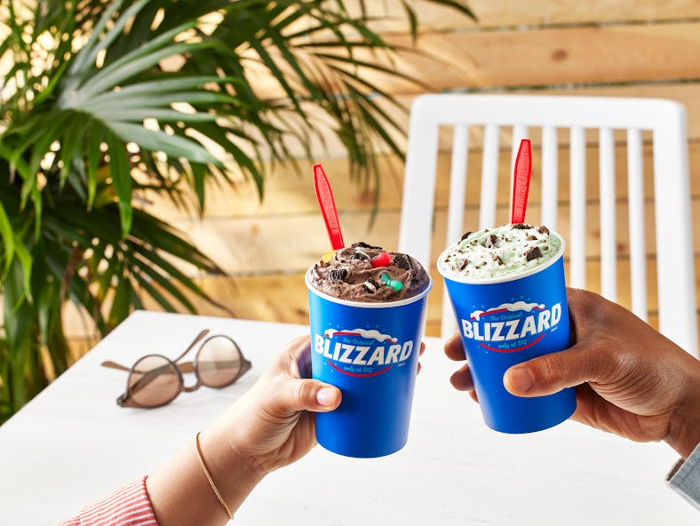 Dairy Queen's summer 2022 blizzards include a new Oreo Dirt Pie.