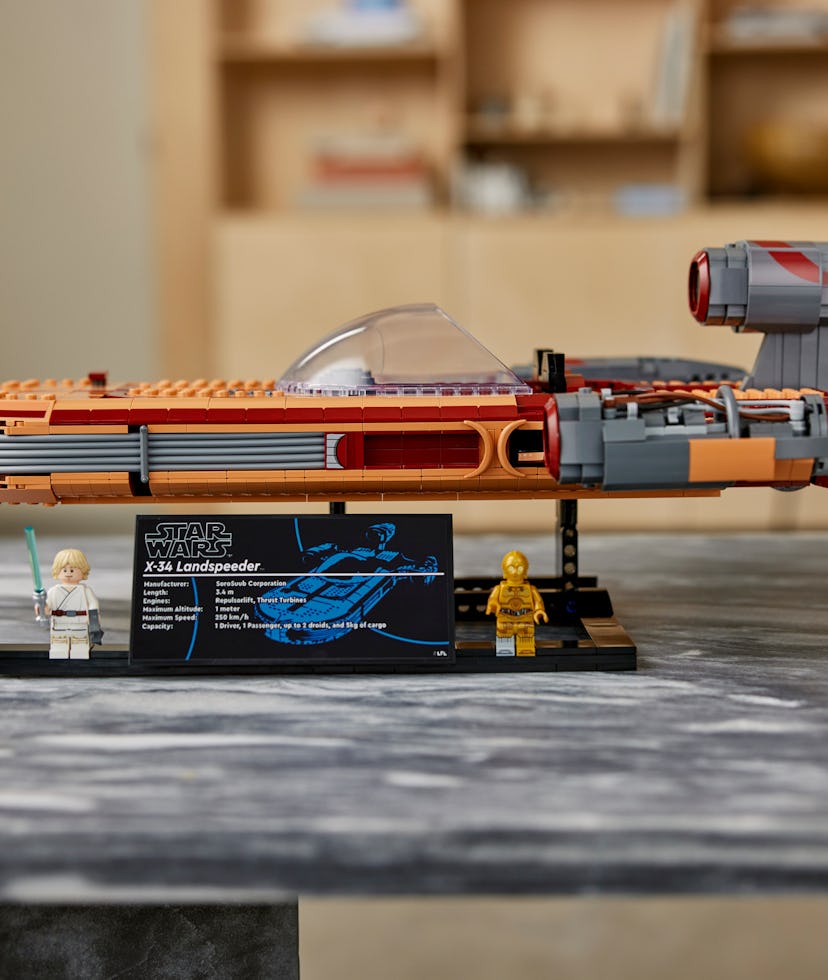 Lego Star Wars Luke Skywalker Landspeeder set