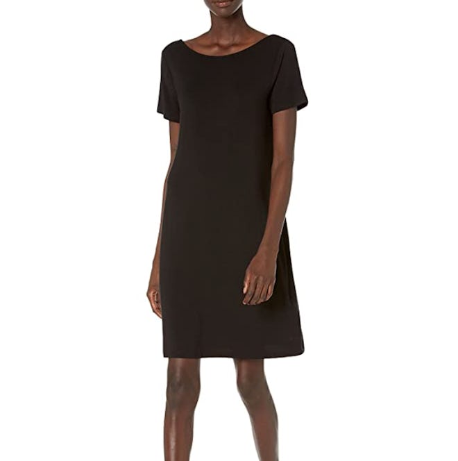 Daily Ritual Jersey Ballet-Back T-Shirt Dress