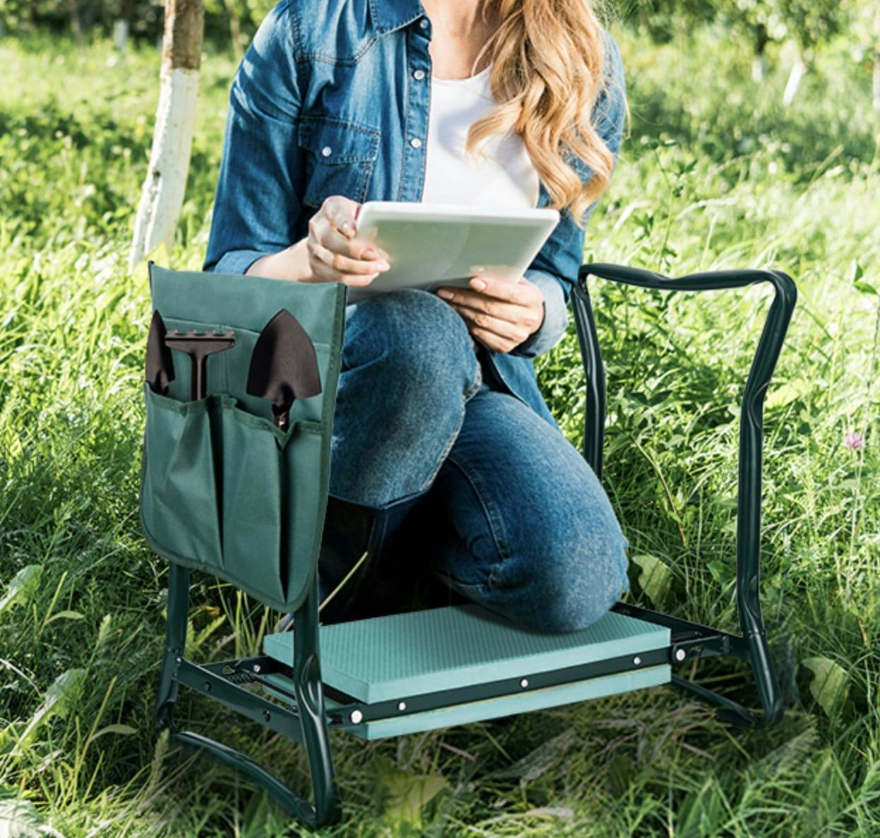 SUPER DEAL Garden Kneeler and Seat