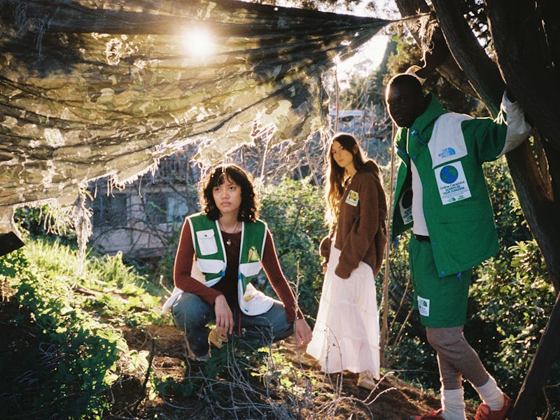 The North Face x Online Ceramics '70s camping Earth Day apparel collection