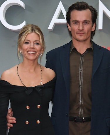 Sienna Miller and Rupert Friend at the 'Anatomy of a Scandal' premiere