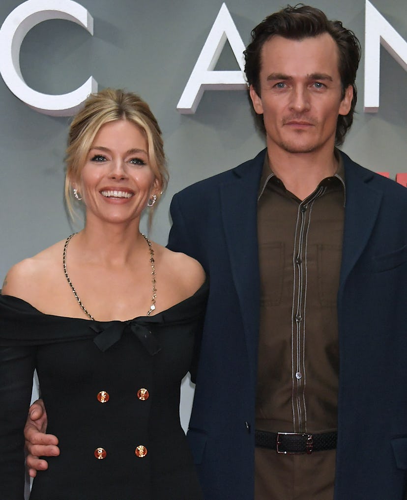 Sienna Miller and Rupert Friend at the ‘Anatomy of a Scandal’ premiere