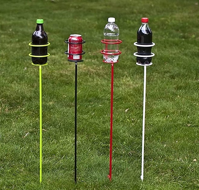 Decko Outdoor Beverage Stakes (4-Pack)