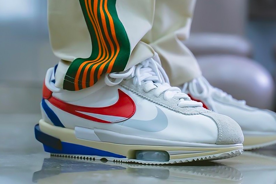 Nike and Sacai’s Cortez sneaker is stacked to the max
