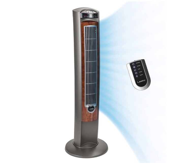 The Lasko Wind Curve Oscillating Tower Fan is one of the best tower fans for sleeping