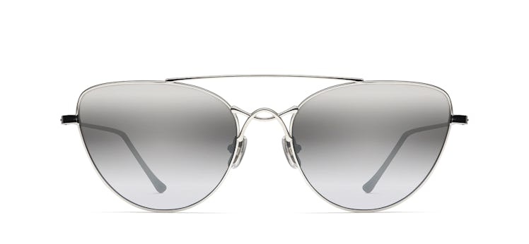 These cat-eye sunglasses from Morgenthal Fredericks are a style to always have in your wardrobe.