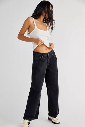 The Ragged Priest Low-Rise Baggy Jeans