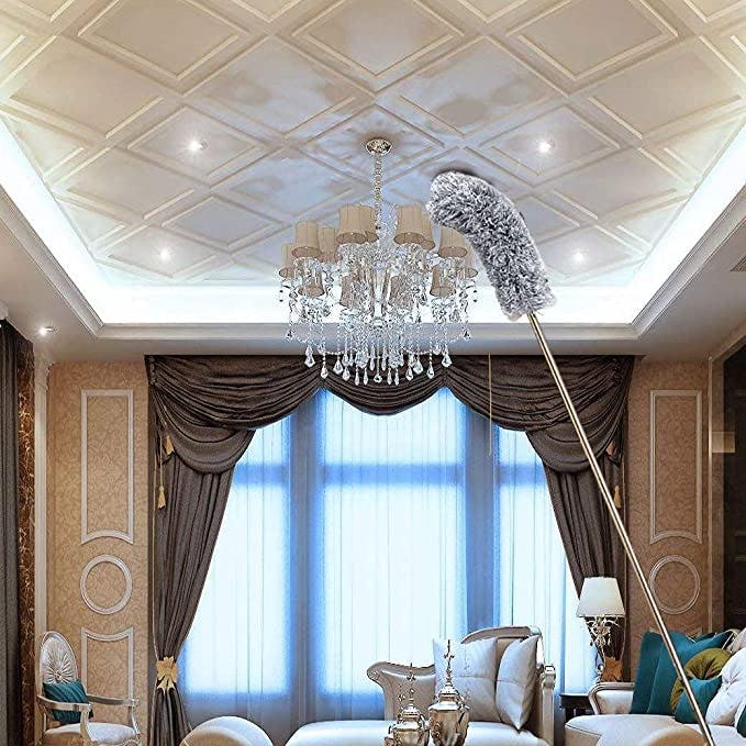 Lomida Microfiber Duster with Extension Pole