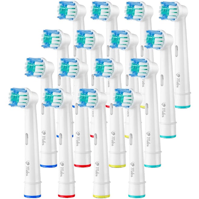 Milos Electric Toothbrush Heads (16-Pack)
