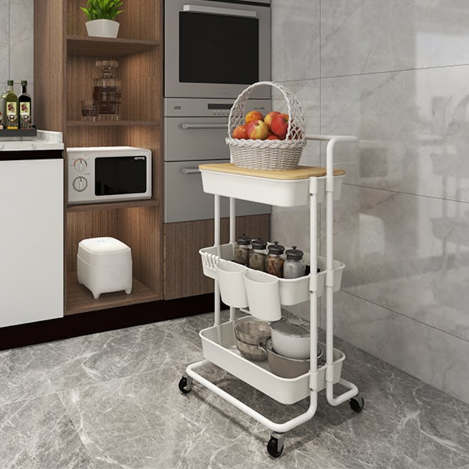 DTK 3-Tier Utility Rolling Cart
