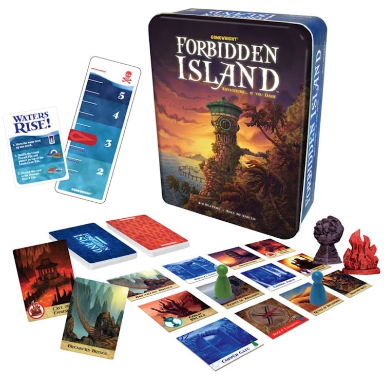 Gamewright Forbidden Island – The Cooperative Survival Island Board Game