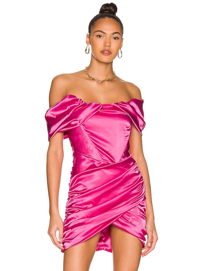 Superdown Aurora Corset Mini Dress