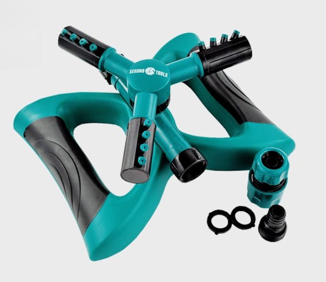 Segomo Tools 360-Degree Automatic Rotating Garden Sprinkler
