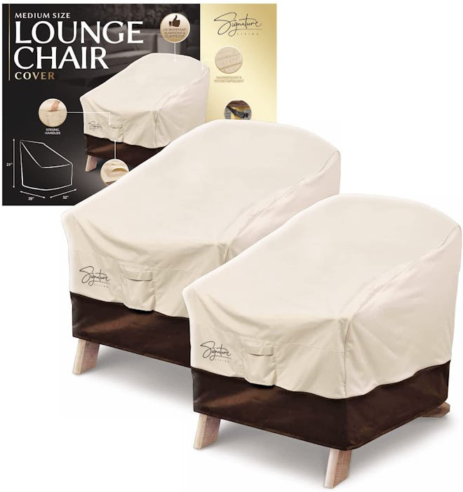 Signature Living Waterproof Chair Covers (2-Pack)