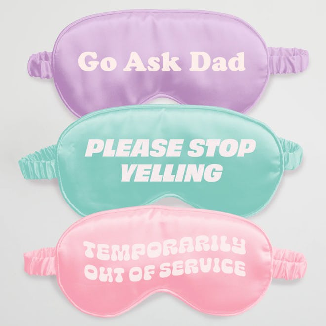 Scary Mommy funny saying sleeping eye masks