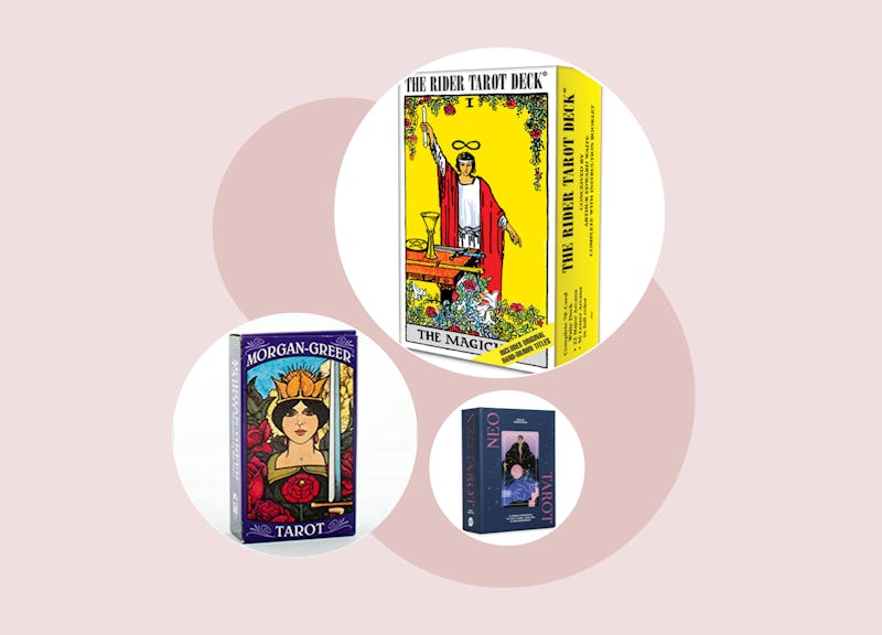 The Rider-Waite Tarot Deck, The Morgan Greer Tarot Deck, and the Neo Tarot deck are the best tarot c...