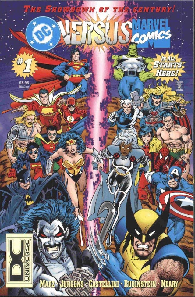 DC vs. Marvel Comics #1