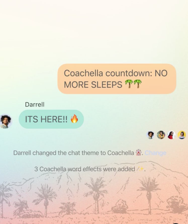 Here's how to get Instagram's Coachella 2022 DM theme.