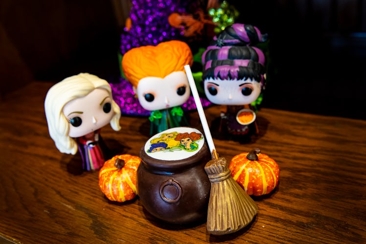 Halfway to Halloween at Disney Parks include Hocus Pocus food inspired by the Sanderson sisters.