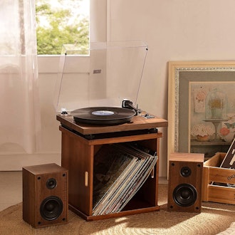 Best Bluetooth record player with bookshelf speakers