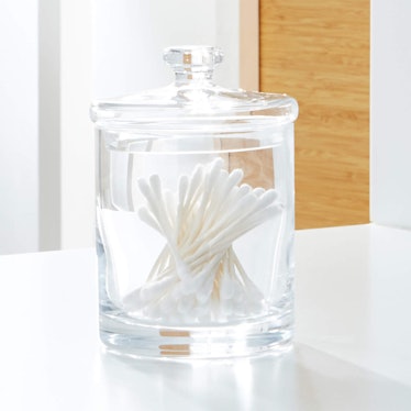 These glass jars are Kardashian-approved home organization hacks. 