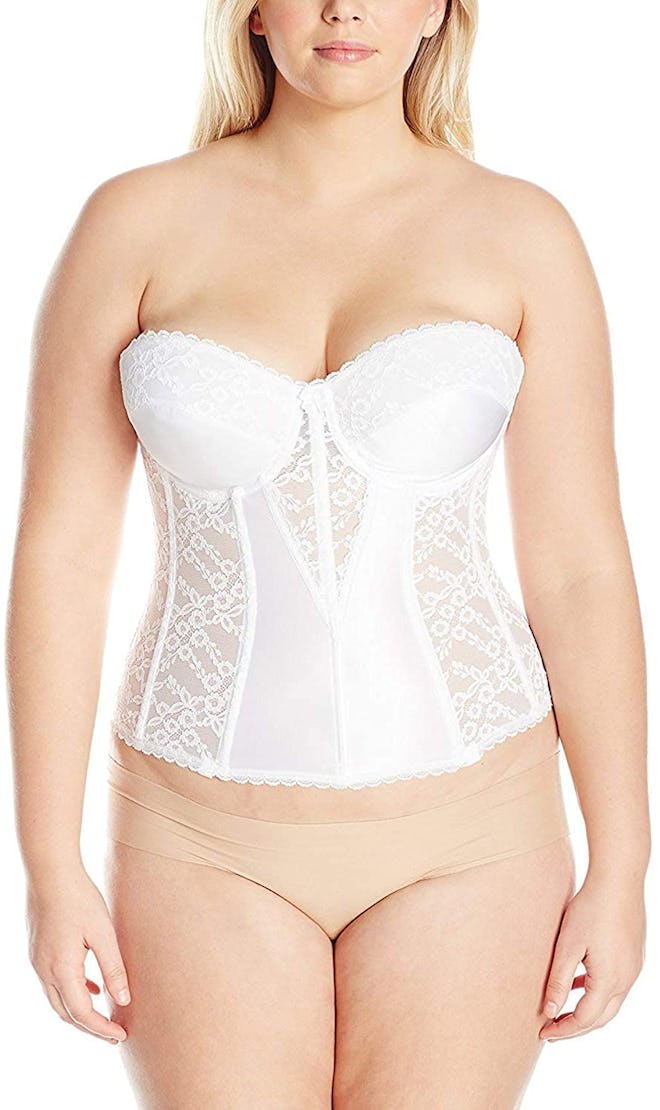 Va Bien Plus Size Lace Hourglass Bustier