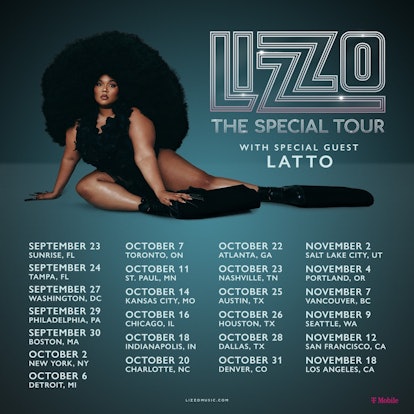 Lizzo announced her 2022 'Special' tour dates.