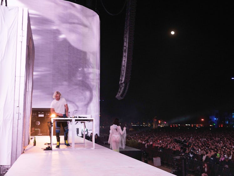 Flume and Caroline Polachek at Coachella