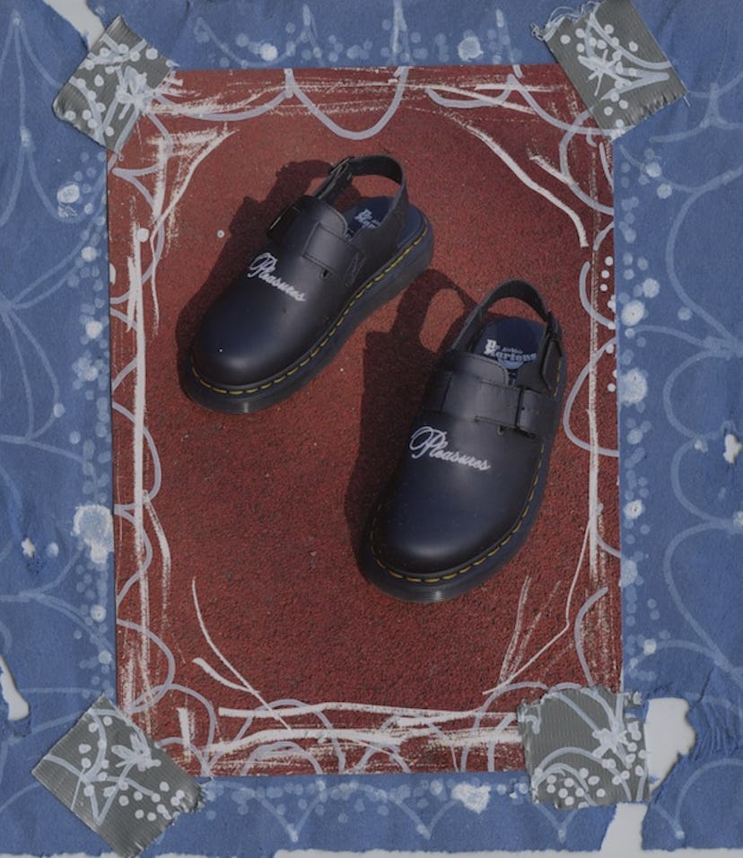 Dr. Martens x Pleasures Jorge mules