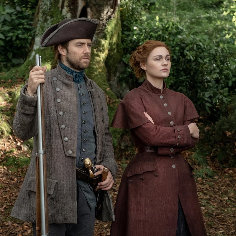 Brianna and Roger from the series 'Outlander' Season 5