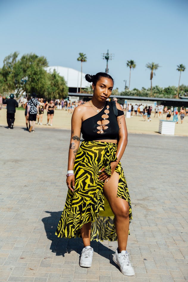 Coachella 2022's Street Style Trends Include Denim, Crochet, & Cowboycore