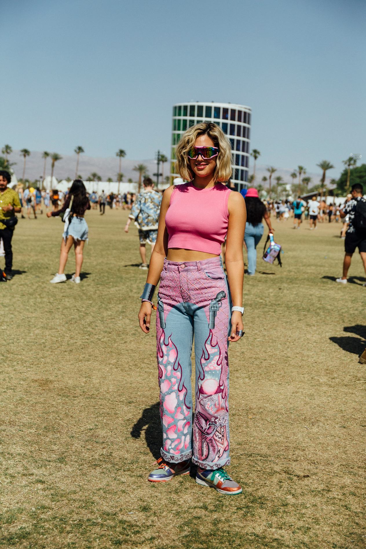 Coachella 2022's Street Style Trends Include Denim, Crochet, & Cowboycore