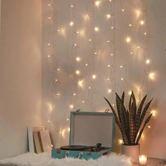 Warm LED cascading fairy lights for adding warmth and extra lighting to a room