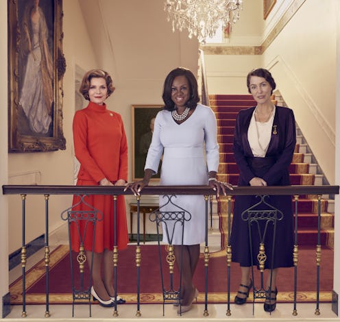 Michelle Pfeiffer as Betty Ford, Viola Davis as Michelle Obama and Gillian Anderson as Eleanor Roose...