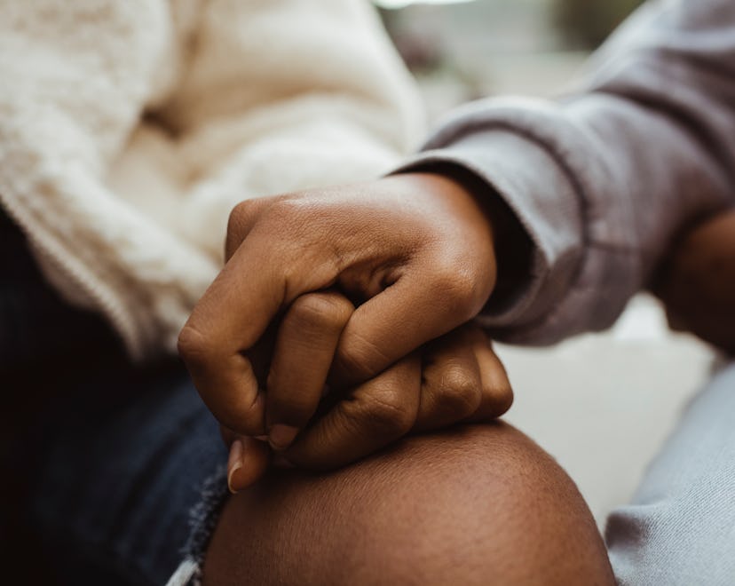 Holding hands, offer friend and loved ones support with these honest quotes about infertility