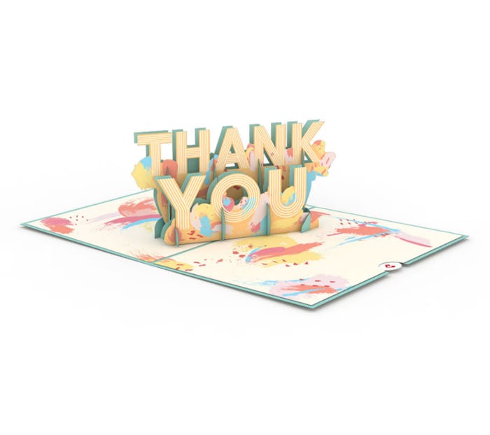pop up thank you card is a great teacher appreciation week card