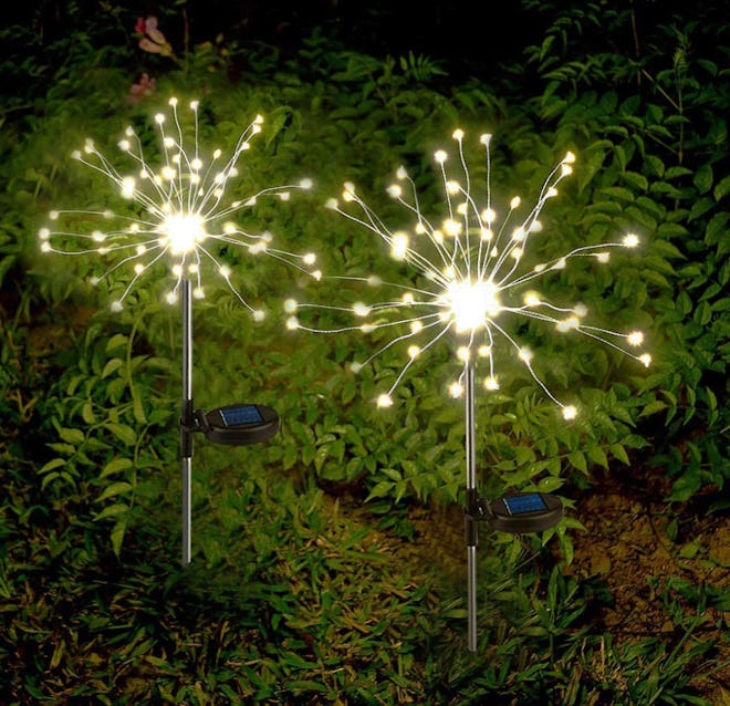 Anordsem Solar Firework Garden Lights