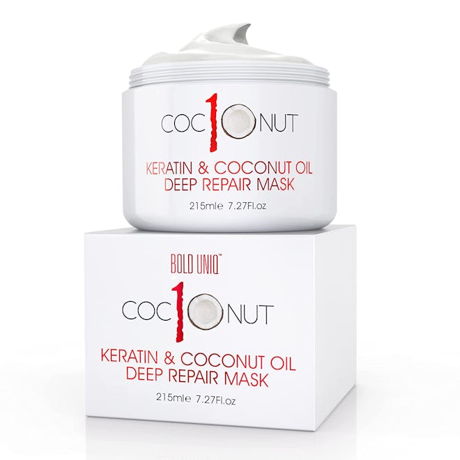 BOLD UNIQ Hair Mask with Coconut Oil and Keratin Protein 