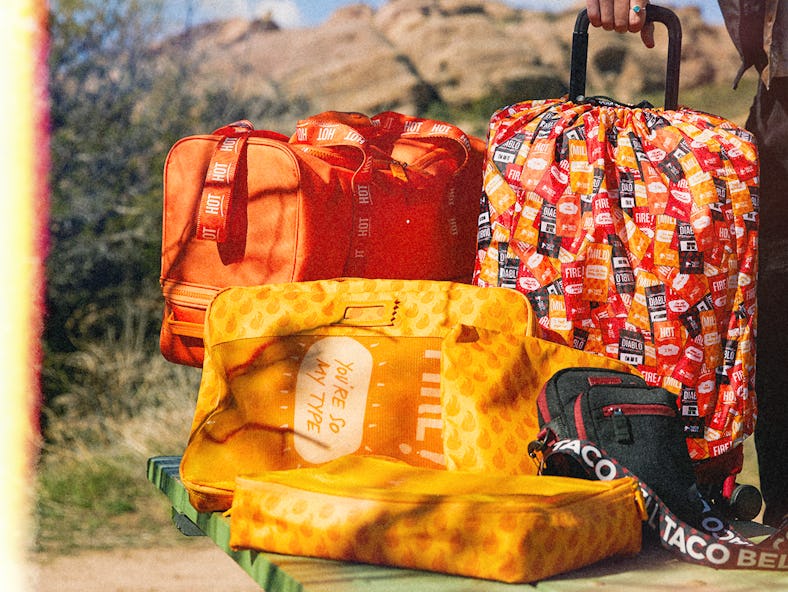 Taco Bell’s new luggage collection with Calpak includes 4 travel essentials.