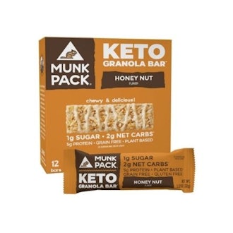 Munk Pack Honey Nut Keto Granola Bar