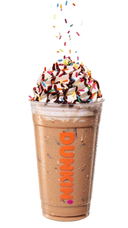 Dunkin’s summer 2022 menu includes a new cake batter latte and more.