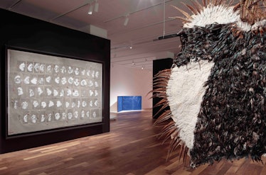 A look inside Carlos Villa: Worlds in Collision at the Newark Museum of Art.