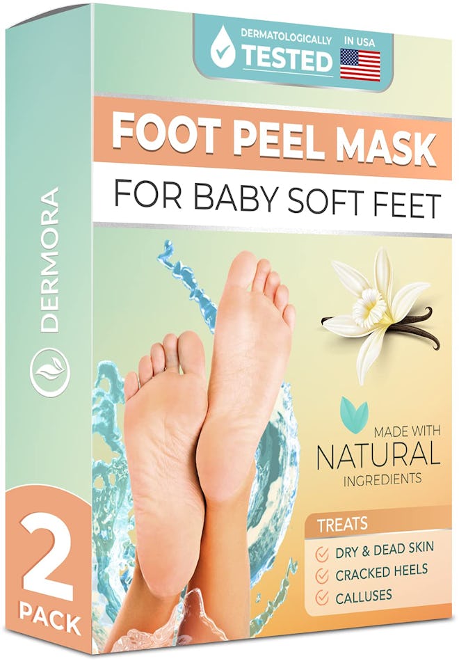 DERMORA Foot Peel Mask (2- Pack)