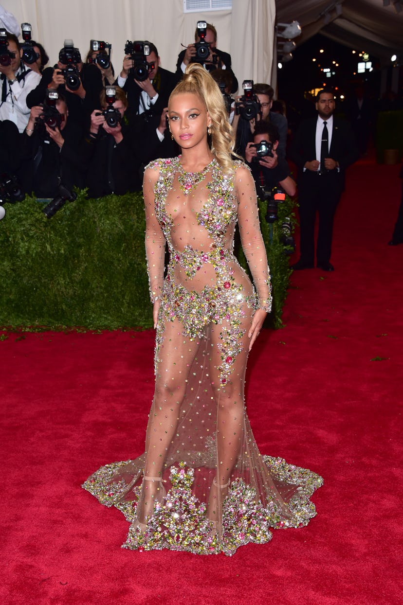 Beyonce at the Met Gala in 2015.