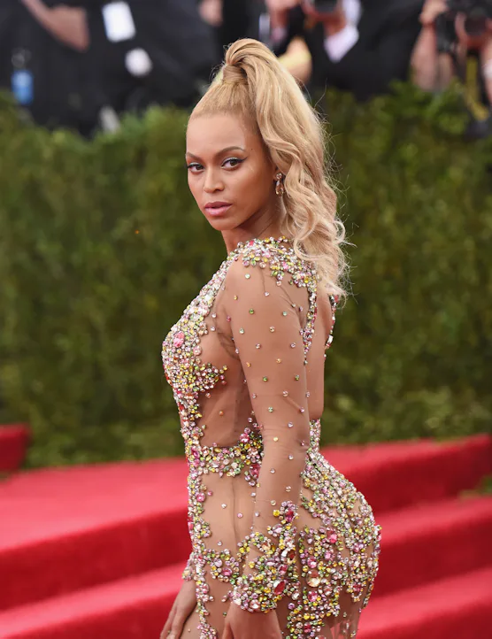 Beyonce attends the "China: Through The Looking Glass" Costume Institute Benefit Gala at the Metropo...