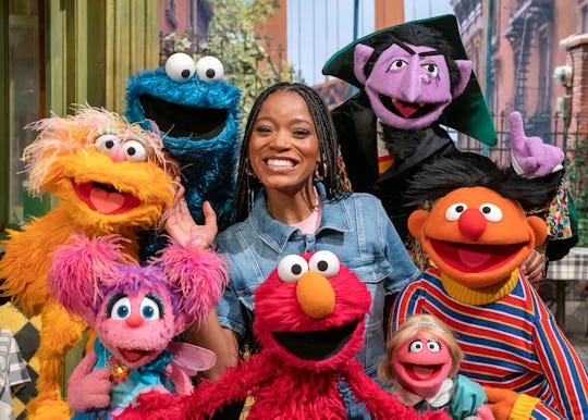 Keke Palmer visited the set of 'Sesame Street' and sang with Elmo. 