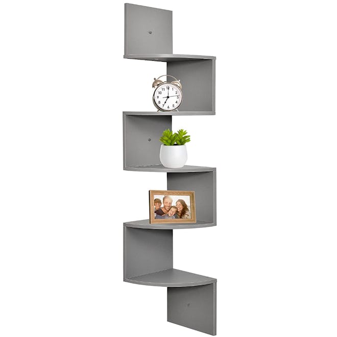 Greenco 5-Tier Corner Shelves