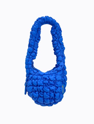 Poppy Lissiman puffy bag creative outfit