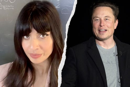 Jameela Jamil and the new owner of Twitter, Elon Musk